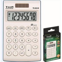 Kalkulator kieszonkowy 8-pozycyjny TR-252-W TOOR
