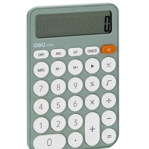 Kalkulator M124 12-pozycyjny zielony DELI