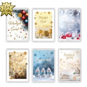Karneciki mini Boże Narodzenie (6szt)