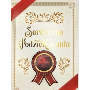 Karnet 3K Podziękowania