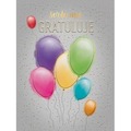 Karnet A5 Gratulacje - Pęk balonów