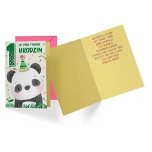 Karnet B6 DK-855 Roczek panda