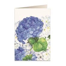 Karnet B6 + koperta 5549 Niebieska hortensja