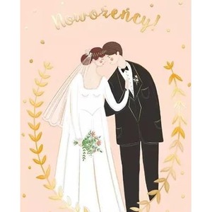 Karnet B6 Ślub Zakochańce