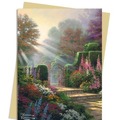 Karnet B6 Ogród Thomas Kinkade