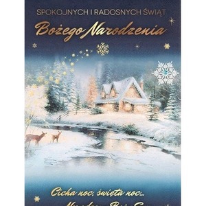 Karnet B6 PP-2121 Boże Narodzenie