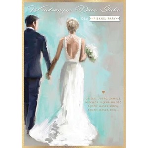 Karnet B6 PR-169 Ślub