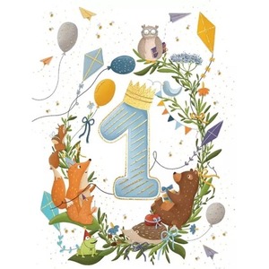 Karnet B6 Roczek chłopiec