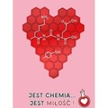 Karnet B6 Walentynki - Chemia