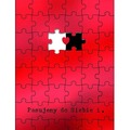 Karnet B6 Walentynki - Puzzle