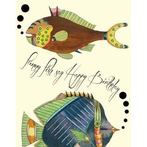 Karnet B6 z kopertą Urodziny Ryby 3