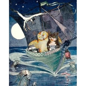 Karnet B6 z kopertą Urodziny Sowa i kot