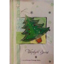 Karnet Boże Narodzenie B6 Premium 14 + koperta