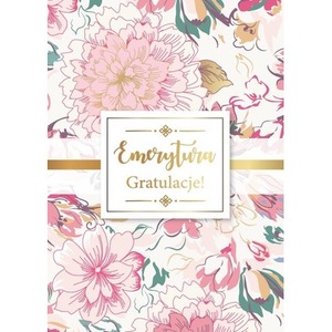 Karnet Emerytura Gratulacje