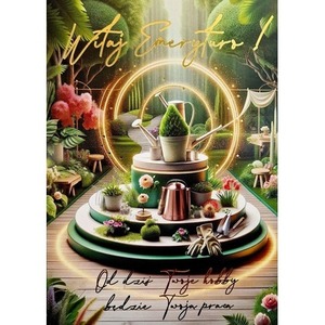 Karnet Emerytura ogród 3K