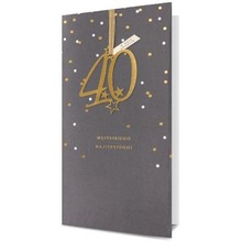 Karnet KL Urodziny 40