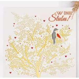 Karnet KW Ślub Drzewo