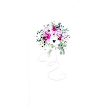 Karnet Kwiaty DL OG02 - Bukiet