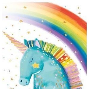 Karnet mini B8 Jednorożec z gwiazdą