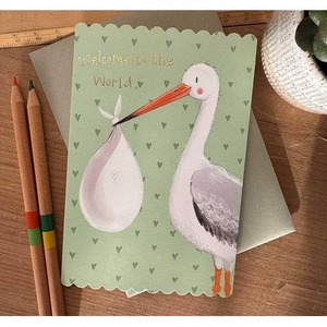 Karnet Narodziny Bocian