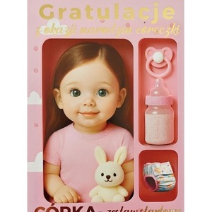 Karnet Narodziny dziewczynka