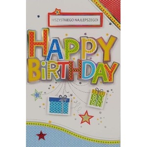 Karnet okolicznościowy MIX (12szt)