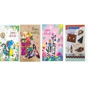 Karnet okolicznościowy MIX (12szt)