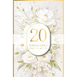 Karnet Rocznica Ślubu 20