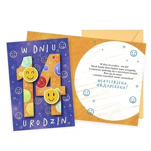 Karnet Urodziny 14