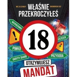 Karnet Urodziny 18