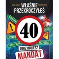 Karnet Urodziny 40