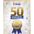 Karnet Urodziny 50