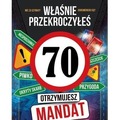 Karnet Urodziny 70