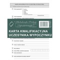 Karta kwalifikacyjna uczestnika wypoczynku A-152-3