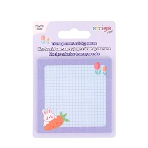 Karteczki samoprzylepne 73x73mm 50K fioletowe