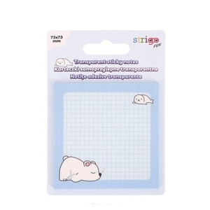 Karteczki samoprzylepne 73x73mm 50K niebieskie