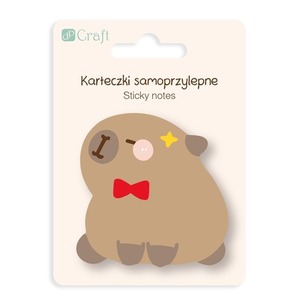 Karteczki samoprzylepne Kapibara Muszka 6,2x 6 cm 30k.