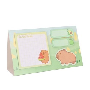 Karteczki samoprzylepne Kapibara z arbuzem