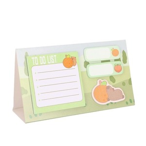 Karteczki samoprzylepne Kapibara z pomarańczą