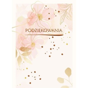 Kartka okolicznościowa Podziękowania