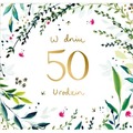 Kartka okolicznościowa Urodziny 50