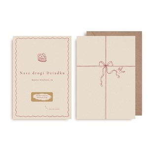 Kartka zdrapka - Nasz drogi Dziadku