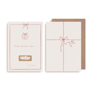 Kartka zdrapka - Zostaniesz Ciocią