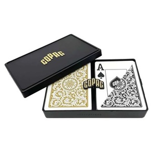 Karty do pokera Copag złoto/czarne