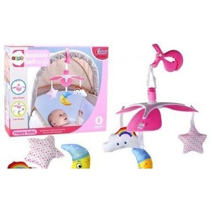 Karuzela do łóżeczka różowa