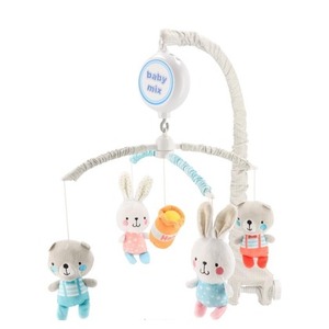 Karuzelka nad łóżeczko Misie i króliczki melodia