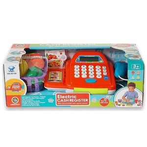 Kasa sklepowa na baterie światło dźwięk