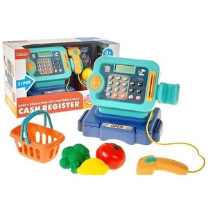 Kasa sklepowa na baterie światło i dźwięk