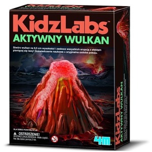Kidzlabs Aktynwy Wulkan zestaw