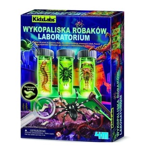 Kidzlabs Labolatorium Wykopalski z Robakami